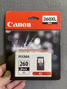 Canon 260 XL Pixma Black New In Package 3921J16 For TR7020, TS5320, TS6420 - Picture 1 of 6