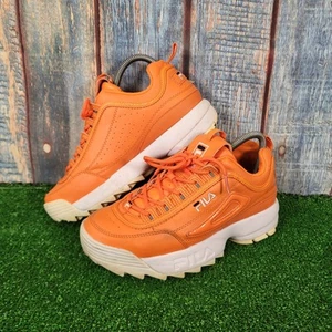Zapatillas Mujer Fila Disruptor Naranja Reino Unido Talla 5 EU 38.5 - Imagen 1 de 12