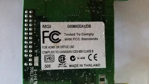 SFF Dual Matrox 64 Mo MGI P65-MDDAP64F Carte Graphique avec câble dual - Photo 1/3