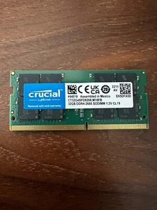 Crucial 32GB DDR4-2666 SODIMM 1.2V CL19 Laptop RAM - Afbeelding 1 van 1