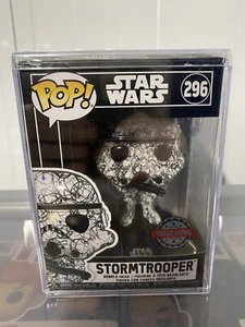 STORMTROOPER #296 Funko Art Pop! Vinyl Special Edition Star Wars NEW & SEALED - Picture 1 of 6