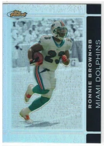 2007 Topps Finest RONNIE BROWN BLACK Refractor Variant # 60/99 - Picture 1 of 2