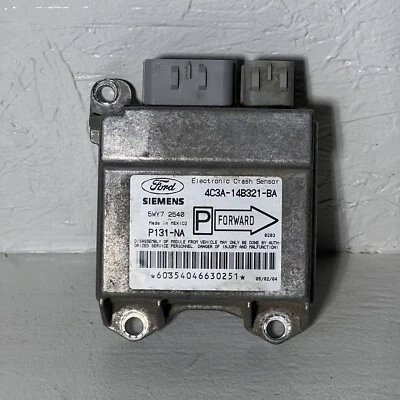 Ford F250 F350 2004 04 sensor electrónico de choque 4C3A-14B321-BA OEM F-250 F-350  Foto 1 de 3