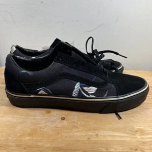 Vans Old Skool Mujer Talla 10 Zapatos Negros Informales Tenis de Skate Unisex - Imagen 1 de 9