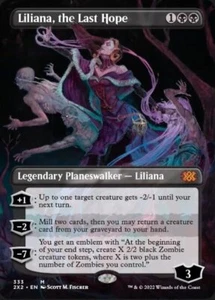 MTG LILIANA, THE LAST HOPE 333 EXC - LILIANA, L'ULTIMA SPERANZA - 2X2 X - MAGIC - Picture 1 of 1