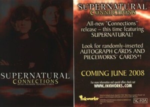 INKWORKS SUPERNATURAL CONNECTIONS PROMO CARD #SC-FOA