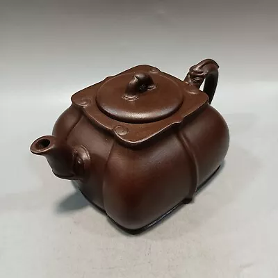 Chinese Yixing Purple Clay Teapot Tea Set Clay Pot Clay Pot Zisha Teapot Rare • 188.86$