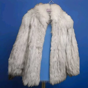 Vintage Saga Fox Genuine Fox Fur Coat Size Large - Picture 1 of 6