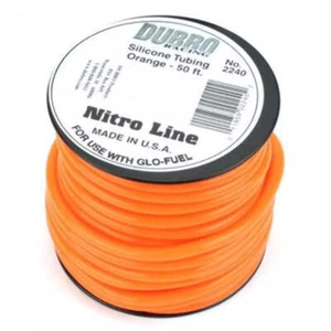 DUBRO 2240 Orange Nitro Line 3/32" Fuel Tubing (50' Spool) - Picture 1 of 1
