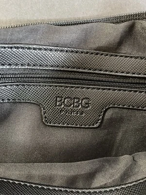 BCBG Paris Negro Bandolera Cartera Bolso de Mano Correa Ajustable Bolso de Mano Nuevo sin Etiquetas ¡Bonito! Foto 1 de 4