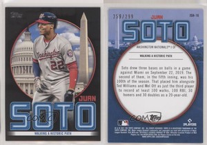 2021 Topps Target Juan Soto Highlights Black /299 Juan Soto #JSH-16