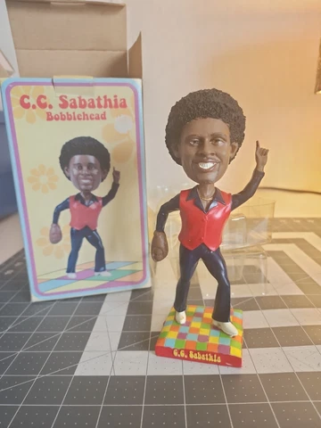 C.C. SABATHIA Cleveland Indians 2007 Baseball Bobblehead 1971 70's night Cover