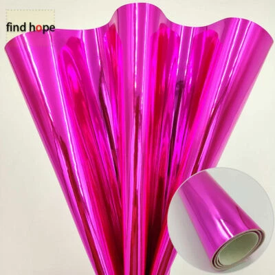 A4/A5  Mirror Glossy PU Leather Fabric Laser Fabric DIY Bag Cover Sewing Craft - Image 1 of 4