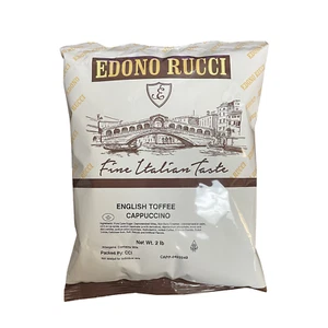 Mezcla de capuchino en polvo Edono Rucci, café inglés, bolsa de 2 lb - Imagen 1 de 1