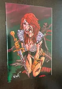 RED SONJA SUPERPOWERS #1 (Dynamite Comics 2020) -- VARIANTE VERGINE FEDERICI - Foto 1 di 2