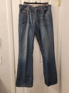 VINTAGE LEVI'S LOOSE BOOT CUT 567 RED TAB JEANS MEN'S SIZE 30X32 PRE-OWNED - Picture 1 of 8