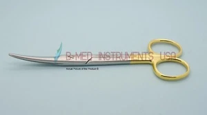 OR Grade TC Mayo Dissecting Scissors 5.5" Curved Surgical Plastic Surgery Ent Ob - Picture 1 of 3