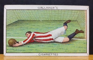 circa 1912 Gallaher Ltd Cigarette Card - Sports Series Association Football # 56