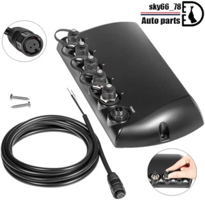 for Humminbird AS ETH 5PXG 408450-1 5Port Waterproof Ethernet Switch Marine Boat - Picture 1 of 14