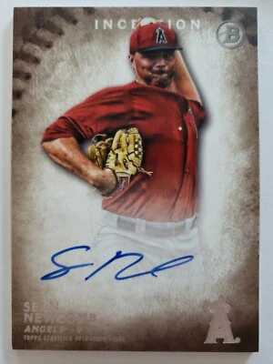 SEAN NEWCOMB 2015 INCEPTION ON CARD ROOKIE AUTO CARD# PA-SN - Image 1 of 3
