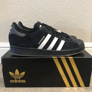 New Adidas Superstar ADV Classic Black White IG1705 Sneakers Men's Shoes Size 10 - Picture 1 of 9