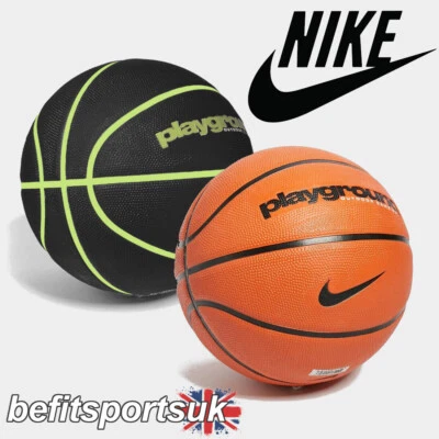 NIKE BASKETBALL GRÖSSE 7 NBA BALL GELB SCHWARZ OUTDOOR COURT SCHWARZ HELLBRAUN ORANGE
