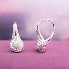 Hoop Earrings Fashion Jewelry Bling Rhinestone Lightweight Gift For Women