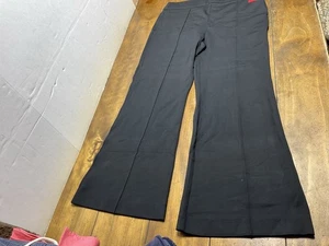 NWT SPANX Perfect Pants Women's 2X Petite Hi-Rise Flare Ponte Black - Picture 1 of 11