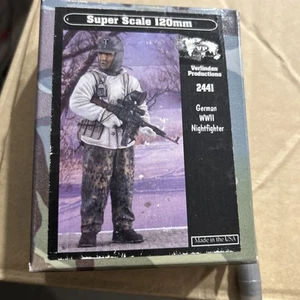 Verlinden 120mm 1/16 German Night Fighter WWII w/ StG 44 w/ZG 1229 Vampir #2441 - Picture 1 of 1