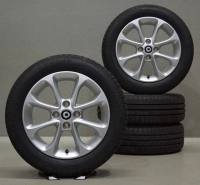 Original Smart ForTwo ForFour W453 15 Zoll Sommerreifen Felgen 7mm TOP! - Bild 1 von 4