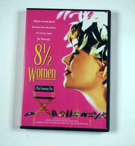 Vintage 1999 8 1/2 Women DVD Widescreen Peter Greenaway Film Cannes Toronto - Imagen 1 de 3