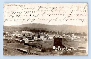 RPPC 1910. BIRDS EYE VIEW OF SOUTHBEND, WASH. BY PRICE. Postcard - Picture 1 of 2