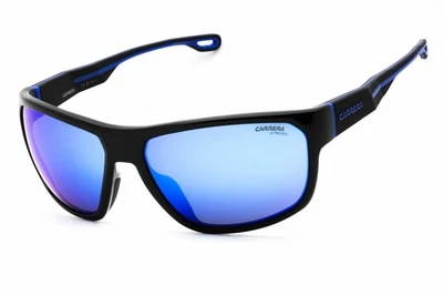 Gafas de sol CARRERA 4018/S D51 Z0 marco negro azul lentes espejadas azules 63 mm Foto 1 de 4