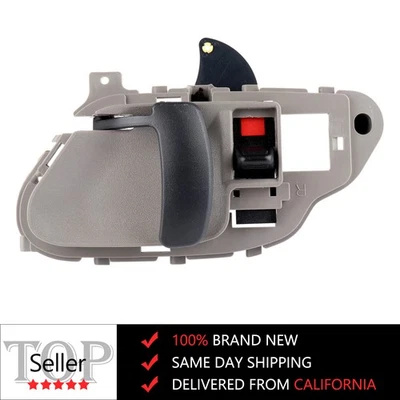 Manija de puerta interior delantera o trasera derecha para 95-02 Cadillac Chevrolet GMC gris Foto 1 de 4