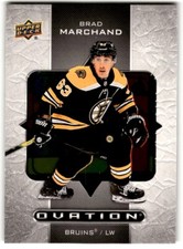 2020-21 Upper Deck Ovation Brad Marchand #O-4 Boston Bruins