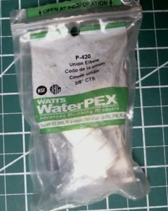P-420 WATT WaterPEX 3/8" CTS Gomito dell'Unione. 0959035 - Foto 1 di 3