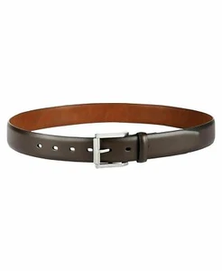 New Ryan Seacrest Men's Size Medium 34-36 Dark Brown Dress Belt - Picture 1 of 1