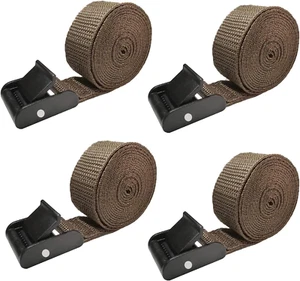 4 Stück Trail Wildkamera Halterung Baum Riemen mit Druckknopf 185 cm/6 Fuß faltbar Nylon - Bild 1 von 11