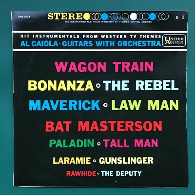 HIT INSTRUMENTALS From WESTERN TV THEMES Soundtrack LP Law Man Rawhide JAPAN EX Foto 1 de 4