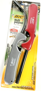 2 PK BBQ Grill Lighter BiC Flex Wand & CLASSIC Multi-Purpose LONG BiC Lighter