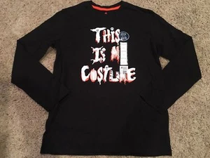 Boy Girl Black Long Sleeve My Costume Halloween Top XS 4/5 - Picture 1 of 1