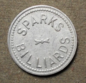 A91 Funken Billard gut für 5c in Ware. Aluminium, 20 mm - Bild 1 von 2