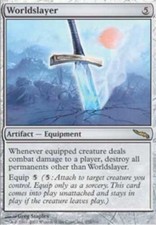 [1x] Worldslayer - Heavy Play, English - Mirrodin MTG Magic