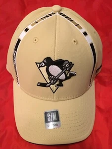 PITTSBURGH PENGUINS MÜTZE REEBOK STYLISCHE HOCKEY FLEXMÜTZE CAP SM / MEDIUM NEU - Bild 1 von 3