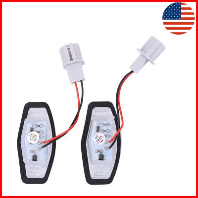 2X Luz LED de matrícula blanca para Honda Accord 2003-2017 sedán 4 puertas 6000 k Foto 1 de 4