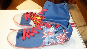 Superman Licensed Mens Sneakers size 10.5 (eur 43) bought in Spain, Blanco.com - Picture 1 of 1