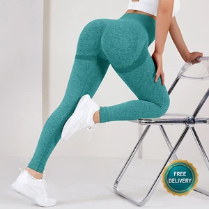 Damen Fitness Butt Lifting Po Push Up Sport Tights Yogahose Leggins Leggings Gym - Bild 1 von 36