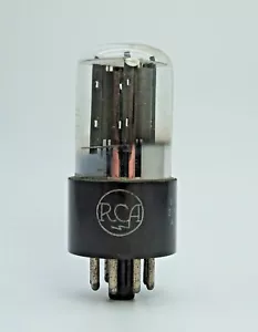 RCA USA 6SL7GT Tubo Valvola Getter Foil Nuovo Vecchio Stock (V42) - Foto 1 di 2