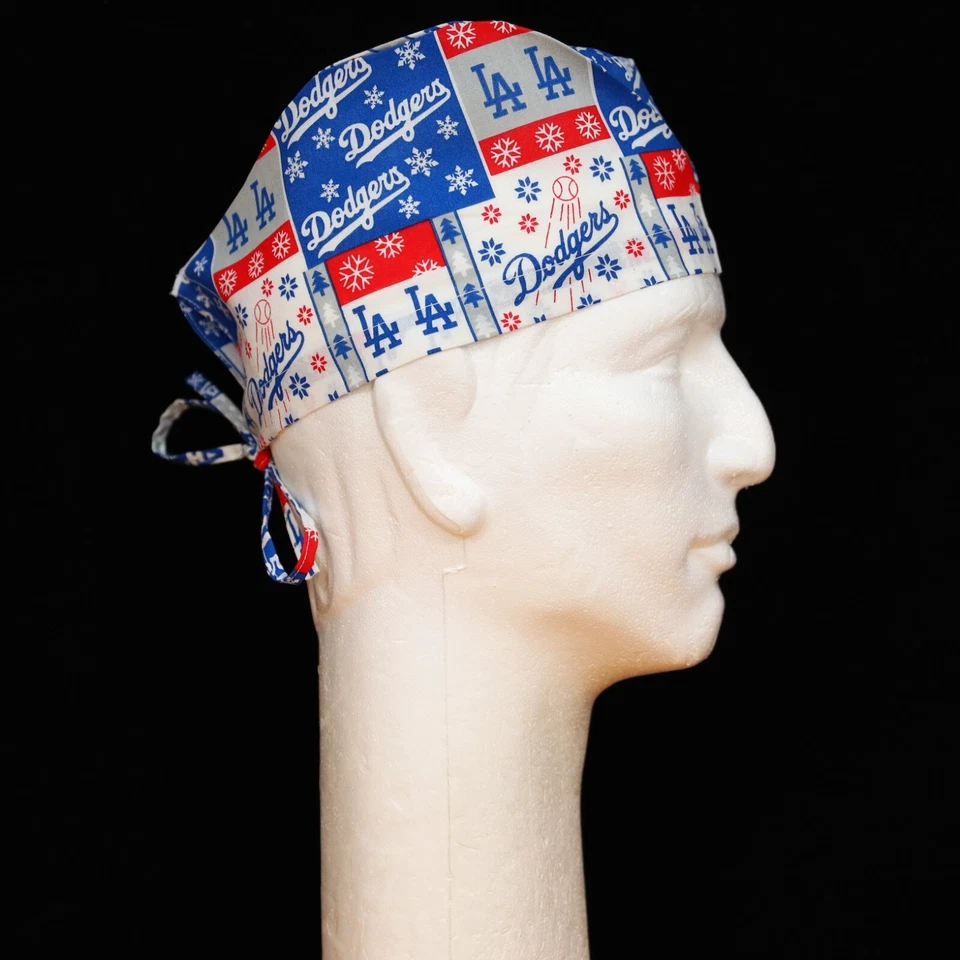 Рождественская тематическая скраб-шапка MLB Los Angeles Dodgers - Изображение 1 из 1