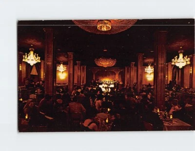 Postcard The Blue Room Fairmont Roosevelt Hotel New Orleans Louisiana USA - Image 1 of 2